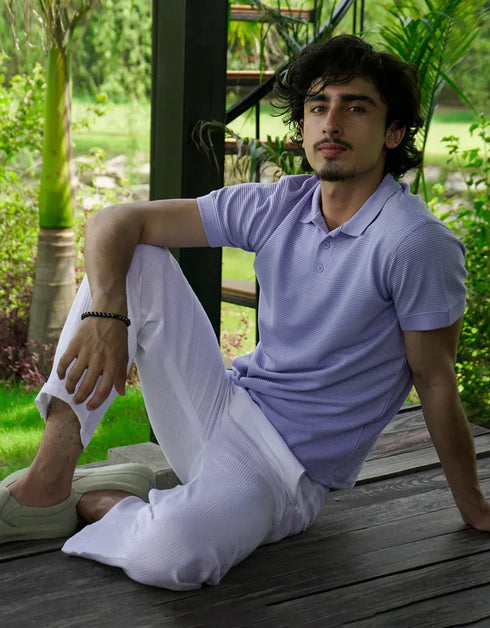 BASIC TEXTURED POLO